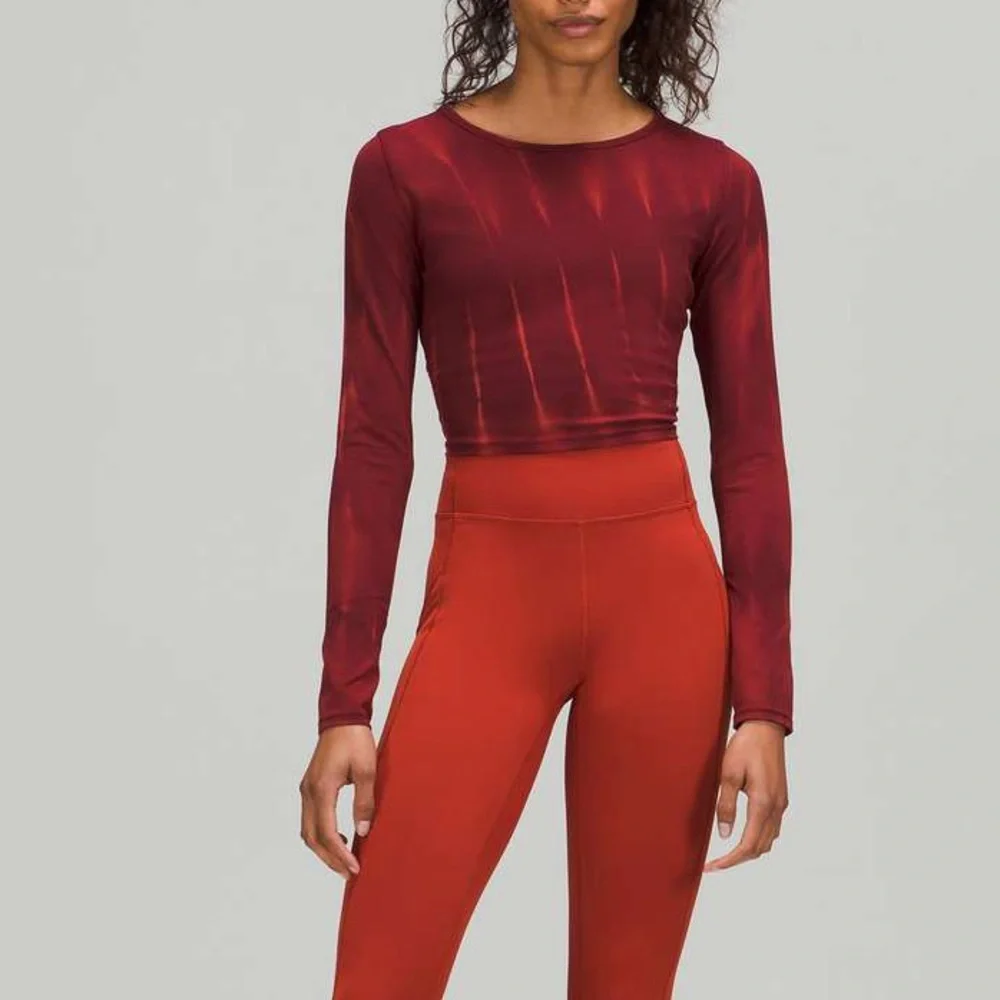 Lululemon Wunder Train Cropped Long Sleeve Shirt - Picture 2 of 8